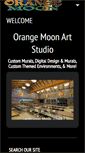 Mobile Screenshot of orangemoonartstudio.com